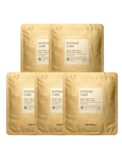 Tonymoly Intense Care Gold 24k Snail Gel 4+1 Mask Set