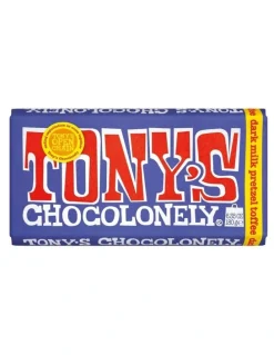 Tony's Chocolonely Dark Milk Pretzel Toffee (180g)