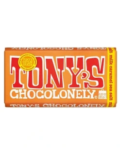 Tony's Chocolonely Milk Caramel Sea Salt (180g)