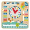 Tooky Toy My Forest Friend Wooden Calendar With Adjustable Tabs