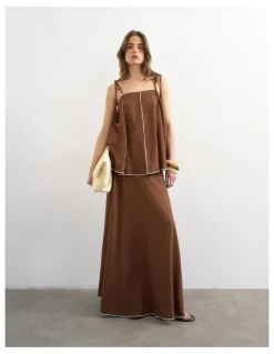 TOPSHOP Caro Maxi Skirt
