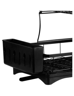 Toque Detachable Dish Drying Rack 2 Tier in Black