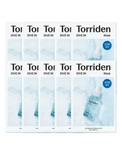 Torriden Dive-In Low Molecular Hyaluronic Acid Mask Bundle (10 Packs)
