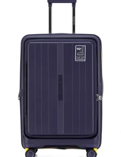 Tosca Cruiser 67cm Medium Front Opening Hard Suitcase in Purple