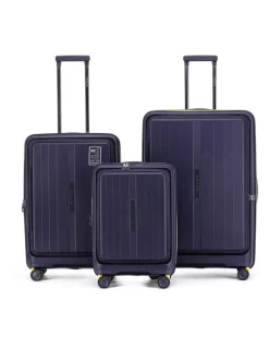 Tosca Cruiser 67cm Medium Front Opening Hard Suitcase in Purple