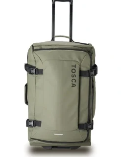 Tosca Delta Upright 70cm Large Duffle Wheel Bag - Khaki