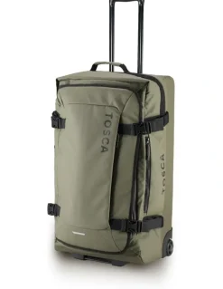 Tosca Delta Upright 70cm Large Duffle Wheel Bag - Khaki