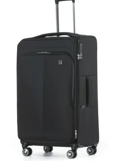 Tosca Grange 80cm Large Soft Suitcase in Black