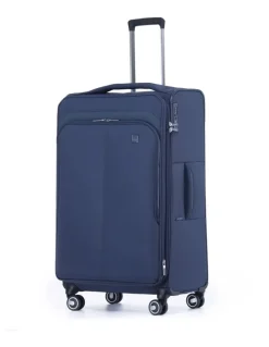 Tosca Grange 80cm Large Soft Suitcase in Indigo Blue