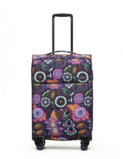Tosca So Lite 67cm Medium Soft Suitcase - Paisley