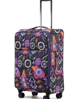 Tosca So Lite 67cm Medium Soft Suitcase - Paisley
