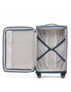 Tosca So Lite Soft Suitcase 3 Piece Set in Blue