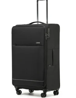 Tosca So Lite Soft Suitcase 3 Piece Set in Black