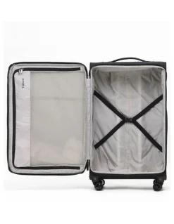 Tosca So Lite Soft Suitcase 3 Piece Set in Black