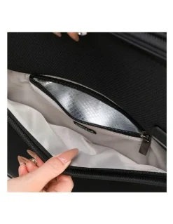 Tosca So Lite Soft Suitcase 3 Piece Set in Black