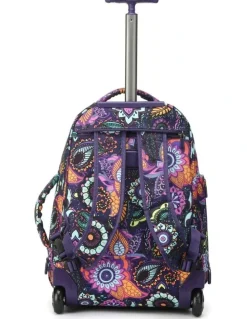 Tosca So Lite Trolley Backpack - Paisley