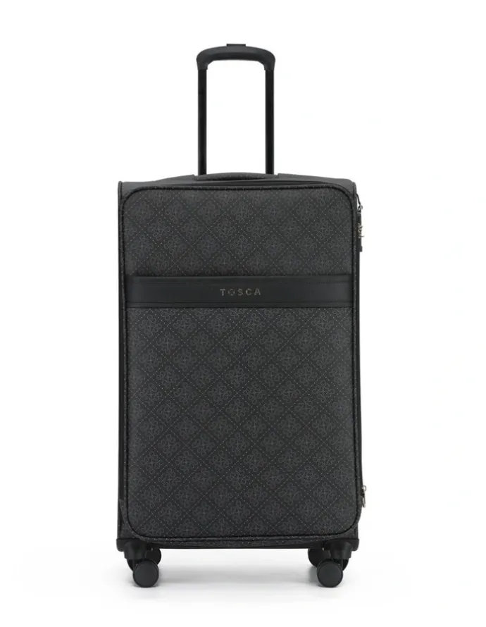 Tosca Willow 77cm Large PU Case in Caviar