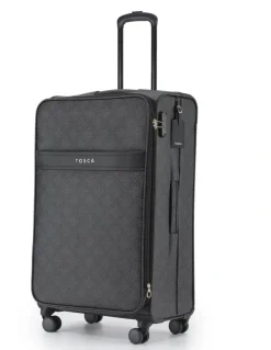 Tosca Willow 77cm Large PU Case in Caviar