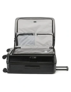 Tosca Zen 77cm Large Front Opening Hard Suitcase in Black