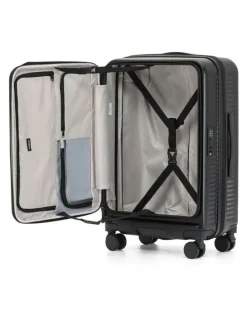 Tosca Zen 65cm Medium Front Opening Hard Suitcase in Black