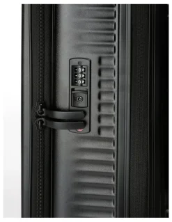 Tosca Zen 65cm Medium Front Opening Hard Suitcase in Black