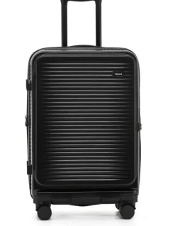Tosca Zen 65cm Medium Front Opening Hard Suitcase in Black
