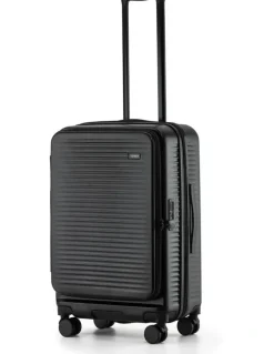 Tosca Zen 65cm Medium Front Opening Hard Suitcase in Black