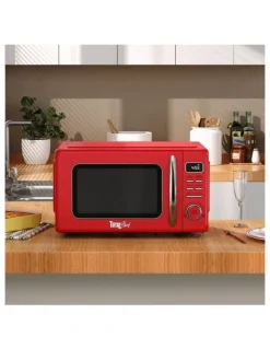 Total Chef Retro Microwave Oven 25L