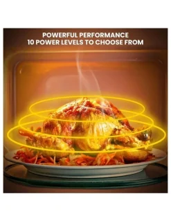 Total Chef Retro Microwave Oven 25L