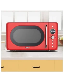 Total Chef Retro Microwave Oven 20L