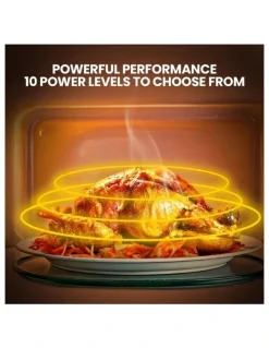 Total Chef Retro Microwave Oven 20L