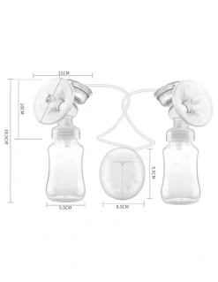 Traderight Automatic Electric Breast Pump in Transparent