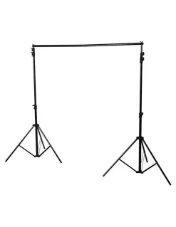 Traderight Photo Background Support Stand Kit 2x3m in Black