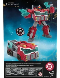 Transformers Age of the Primes Voyager Class Rescue Bot Heatwave