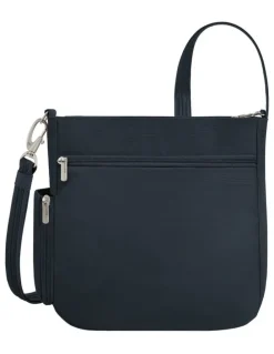 Travelon Classic Anti-Theft North/South Crossbody Bag in Midnight