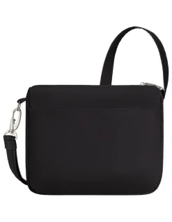 Travelon Classic Anti-Theft Small East/West Crossbody Bag in Black