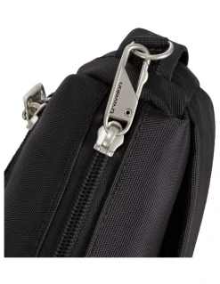 Travelon Classic Anti-Theft Small East/West Crossbody Bag in Black