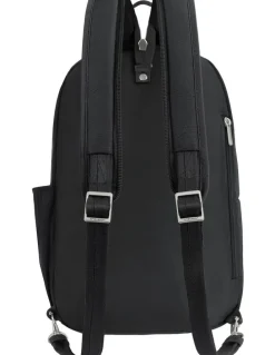 Travelon Classic Anti-Theft Tablet Convertible Sling Backpack in Black
