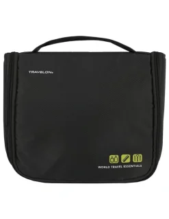 Travelon Hanging Toiletry Case in Black