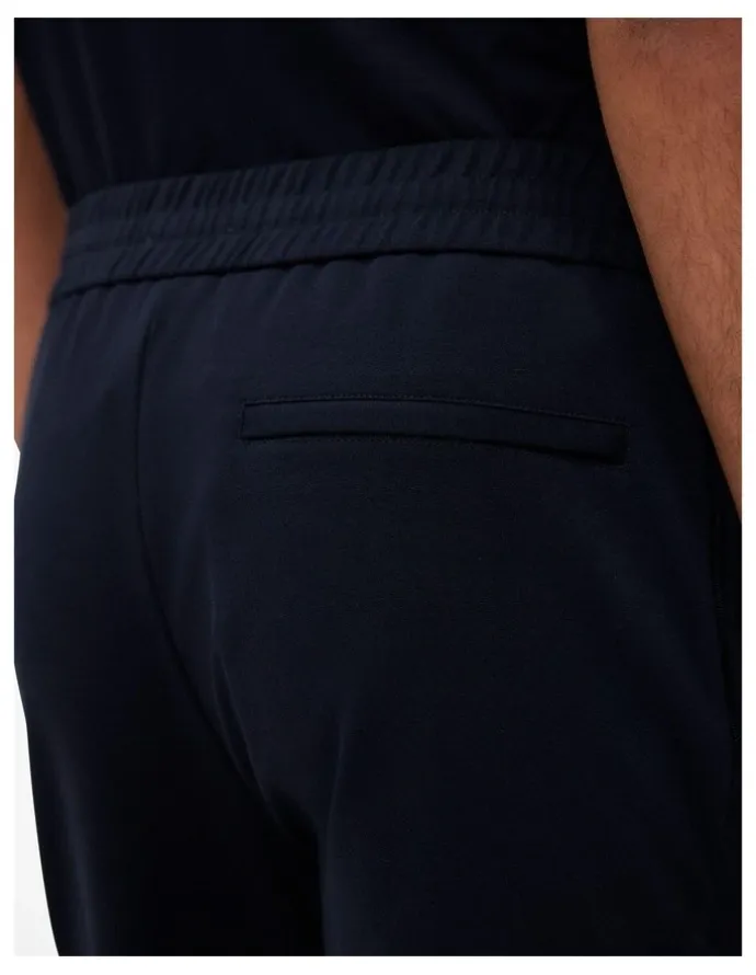 Trenery Ponte Straight Leg Pant in Navy
