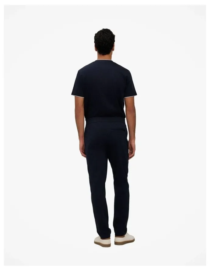 Trenery Ponte Straight Leg Pant in Navy