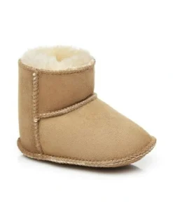 UGG Australian Shepherd Baby Erin Booties in Chestnut