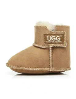 UGG Australian Shepherd Baby Erin Booties in Chestnut