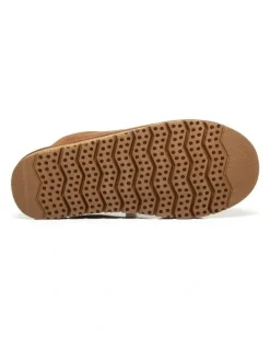 UGG Australian Shepherd Bred Cow Suede Slipper in Chestnut