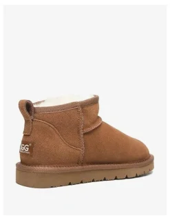 UGG Australian Shepherd Julia Cow Suede Boots in Brown