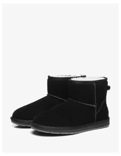 UGG Australian Shepherd Mini Classic Suede in Black
