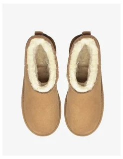 UGG Australian Shepherd Mini Classic Suede in Chestnut