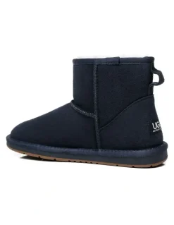 UGG Australian Shepherd Mini Classic Suede Special Shoes in Navy Blue