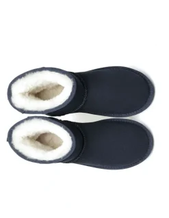 UGG Australian Shepherd Mini Classic Suede Special Shoes in Navy Blue