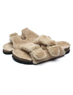UGG Australian Shepherd Myla Slides in Beige